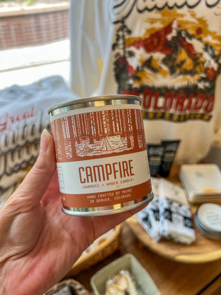 Campfire Candle-1/2 Pint