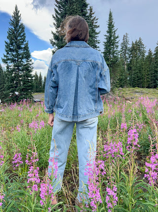 Boxy Denim Trucker Jacket