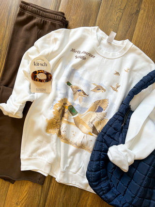 Ducks Wildlife Sweatshirt