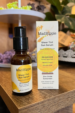 Medium/Dark Sheer Tint Sun Serum SPF - Mad Hippie