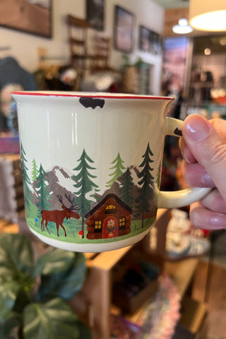 Camp Coffee Mug - Cream Cup of Cozy