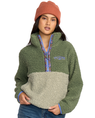 Billabong Horizon Mock Neck Half Zip Pullover