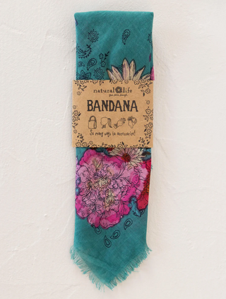 Printed Cotton Bandana by Natural Life
