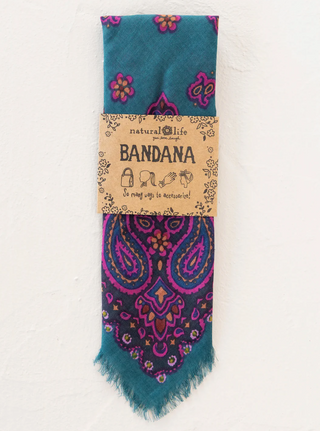 Printed Cotton Bandana by Natural Life