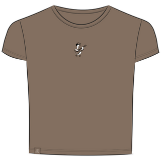 Women's Life Is Good One Silly Goose Baby Tee