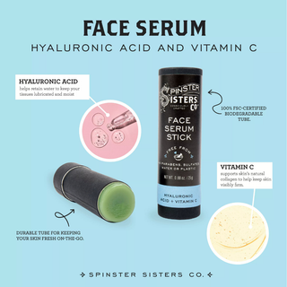 Brightening Face Serum Stick w/ Hyaluronic Acid & Vitamin C