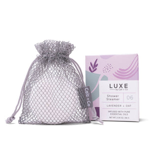 Luxe Lavender + Oat Shower Steamer