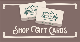 Williams Mercantile | Gift Crads