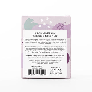Luxe Lavender + Oat Shower Steamer