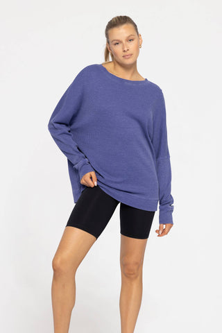 Denver Waffle Ribbed Pullover