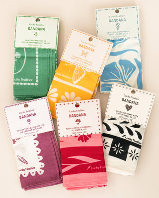 Happiness Bandana by Lucky Feather