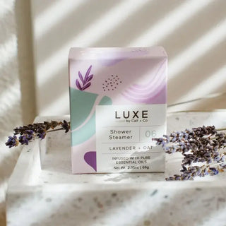 Luxe Lavender + Oat Shower Steamer
