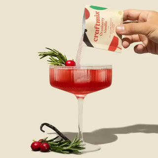 Cranberry Vanilla Cocktail / Mocktail Mixer